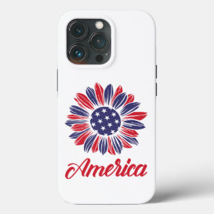 Case-Mate iPhone Case Camas iPhone Coque-Mate de tournesol américain pat