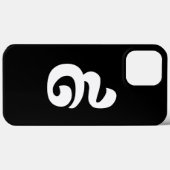 Coques Case-Mate iPhone Cambodian Number 9 / Nine / ៩ (Pram Buen) Khmer (Verso (horizontal))