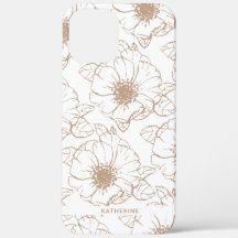Camel| Schéma floral Boho personnalisé