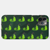 Coques Case-Mate iPhone Caméléon mignon vert (Dos (Horizontal))