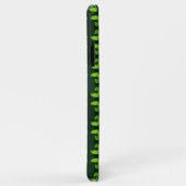 Coques Case-Mate iPhone Caméléon mignon vert (Dos/Droite)