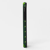 Coques Case-Mate iPhone Caméléon mignon vert (Dos/Gauche)