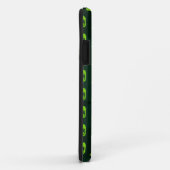 Coques Case-Mate iPhone Caméléon mignon vert (Dos/Droite)