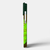 Coques Case-Mate iPhone Caméléon mignon vert (Verso / Gauche)