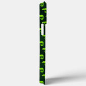 Coques Case-Mate iPhone Caméléon mignon vert (Verso / Droite)
