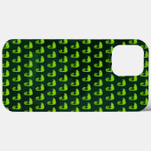 Coques Case-Mate iPhone Caméléon mignon vert (Verso (horizontal))