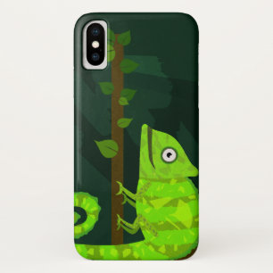 Case-Mate iPhone Case Caméléon mignon vert