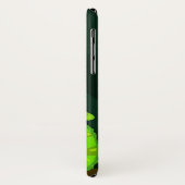 Coques Case-Mate iPhone Caméléon mignon vert (Dos/Gauche)