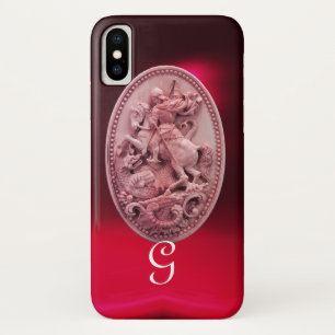 ETUI iPhone Case-Mate CAMEO ANTIQUE / MONOGRAMME SAINT GEORGE ET DRAGON