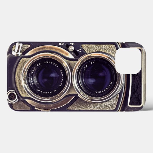 Coques Case-Mate iPhone Caméra à l'ancienne (Verso (horizontal))