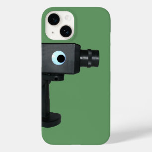 Coque Pour iPhone 14 Caméra de sécurité avec yeux Google