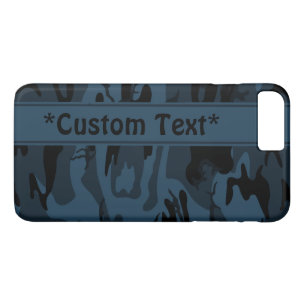 Coque iPhone 7 Plus Caméra d'ombre avec texte personnalisé
