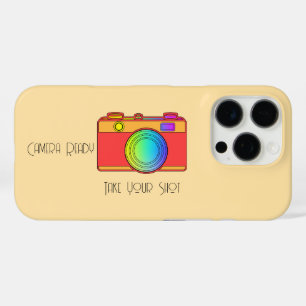 Coques iPhone 16 Pro Caméra Prêt Prenez Votre Tir Beige
