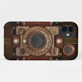 Coques Case-Mate iPhone Caméra Steampunk Vintage #1B (Dos (Horizontal))