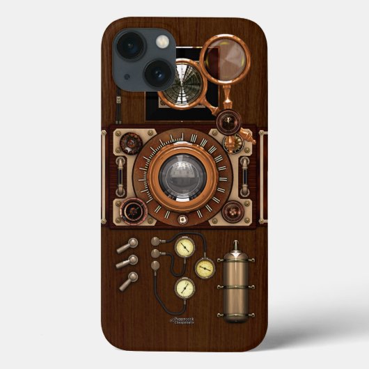 Coques Case-Mate iPhone Caméra TLR Vintage Steampunk (Verso)