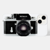 Coques Case-Mate iPhone Caméra Vintage Nikon F (Verso (horizontal))