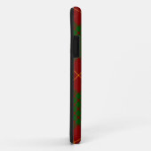 Coques Case-Mate iPhone Cameron tartan rouge vert carreau (Dos/Droite)