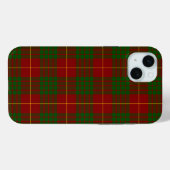Coques Case-Mate iPhone Cameron tartan rouge vert plaid (Verso (horizontal))