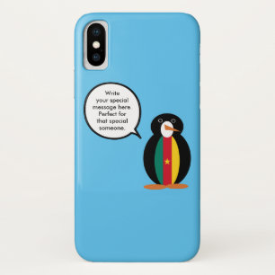 Case-Mate iPhone Case Cameroon Ms Penguin parlante Personnalisée 