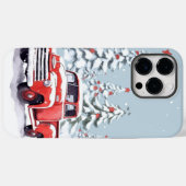 Coques Case-Mate iPhone Camion Arbre de Noël (Verso (horizontal))