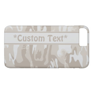 Coque iPhone 7 Plus Camion Brown de déchets blanchis avec texte person