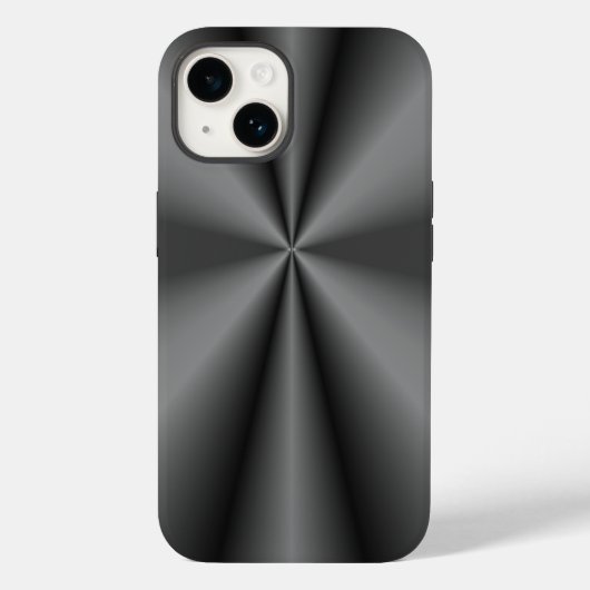 Coques Case-Mate iPhone Camion en métal brossé et rouleau (Verso)