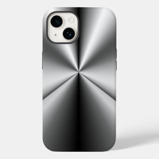 Coques Case-Mate iPhone Camion en métal brossé et rouleau (Verso)