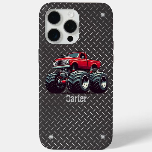 Coques Case-Mate iPhone Camion monstre rouge (Verso)