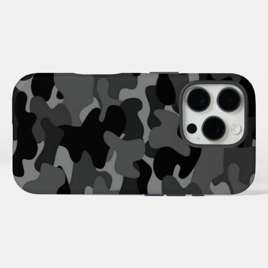 Coques Case-Mate iPhone Camion noir gris (Verso (horizontal))