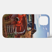 Coques Case-Mate iPhone Camion orange de rouillement de Dodge avec la (Verso (horizontal))