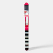 Coques Case-Mate iPhone Camion Rétro Rouge Avec Dés Flous (Verso / Gauche)