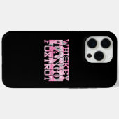 Coques Case-Mate iPhone Camion rose Foxtrot Tango Whiskey Militaire (Verso (horizontal))