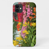 Coques Case-Mate iPhone Camion rouge avec tulips, Oregon (Dos)
