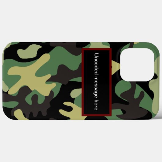 Coques Case-Mate iPhone Camo (Verso (horizontal))