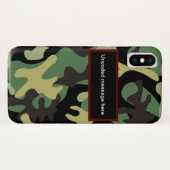 Coques Case-Mate iPhone Camo (Dos (Horizontal))