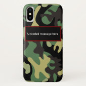 Coques Case-Mate iPhone Camo (Dos)
