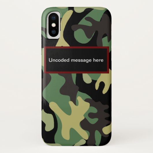 Coques Case-Mate iPhone Camo (Dos)