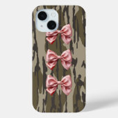 Coques Case-Mate iPhone Camo Bébé Bonnet Rose Rubans & Bows en Bottomland (Verso)