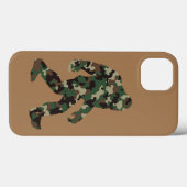Coques Case-Mate iPhone Camo Bigfoot Sasquatch (Verso (horizontal))