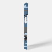 Coques Case-Mate iPhone Camo bleu (Verso / Droite)