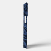Coques Case-Mate iPhone Camo bleu rayé (Verso / Droite)