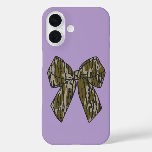 Coques Case-Mate iPhone Camo Bow Camo Bow Camo Coquette Chasse Bow Girl (Verso)
