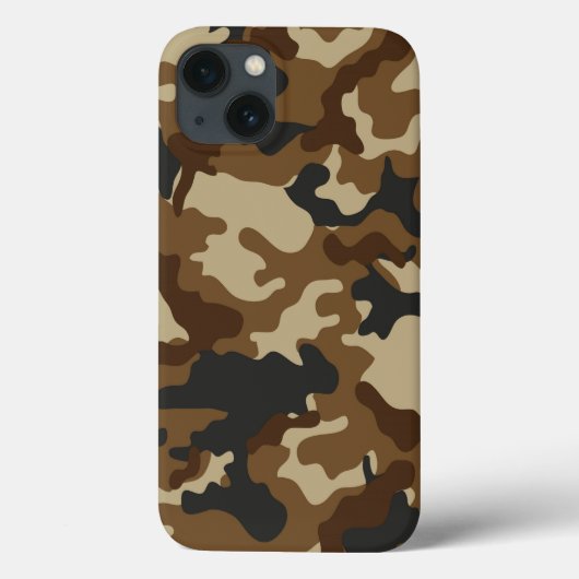 Coques Case-Mate iPhone Camo Brown (Verso)