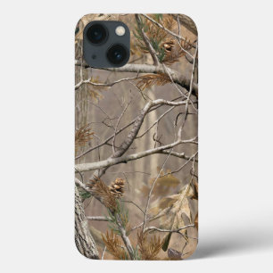 Etui iPhone 13 Camo Camouflage Chasse Véritable Chasseur d'arbres