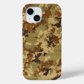 Coques Case-Mate iPhone Camo Classic Vert Unique Motif de fret italien (Verso)