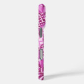 Coques Case-Mate iPhone Camo d'ananas rose hawaïen (Verso / Droite)