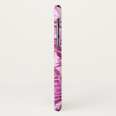 Coques Case-Mate iPhone Camo d'ananas Tropical hawaïen - rose (Dos/Gauche)