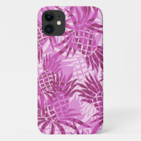 Camo d'ananas Tropical hawaïen - rose