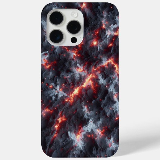 Coques Case-Mate iPhone Camo de cendres radiantes, explosion de feu (Verso)