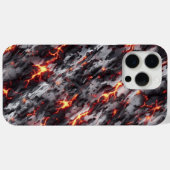 Coques Case-Mate iPhone Camo de cendres radiantes, explosion de feu (Verso (horizontal))